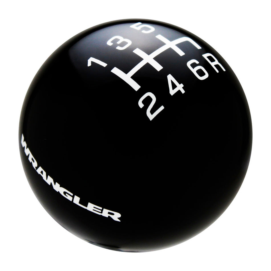 Black knob with White graphics