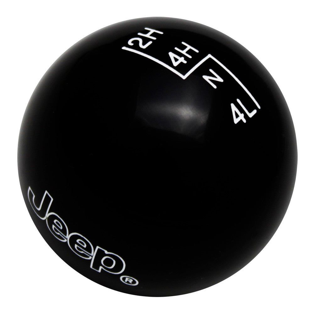 Black knob with White graphics