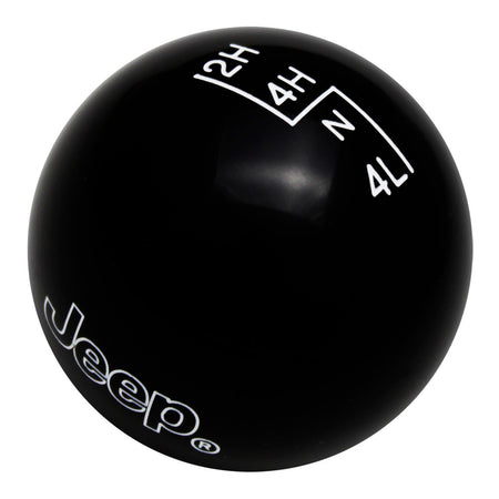 Black knob with White graphics