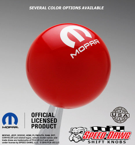 Mopar Logo Shift Knob – Speed Dawg Shift Knobs