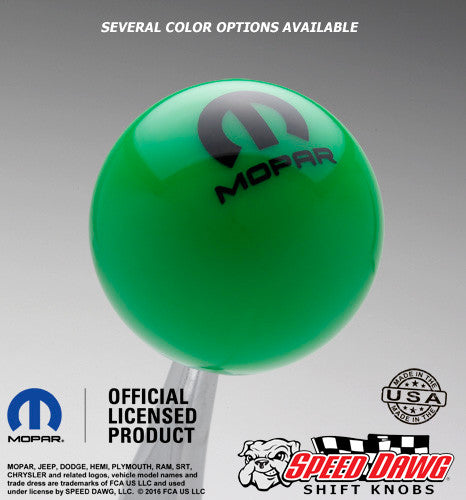 Mopar Logo Shift Knob – Speed Dawg Shift Knobs