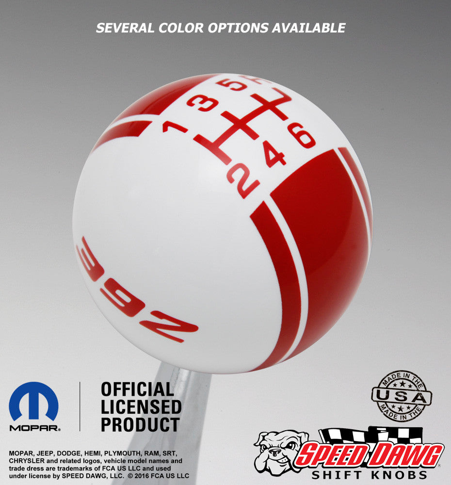 392 Logo Racing Stripe Shift Knob – Speed Dawg Shift Knobs