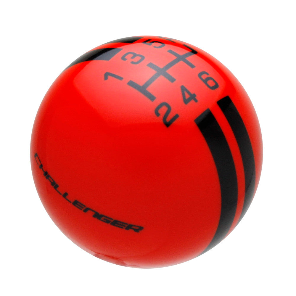 Go Mango Orange knob with Black graphics