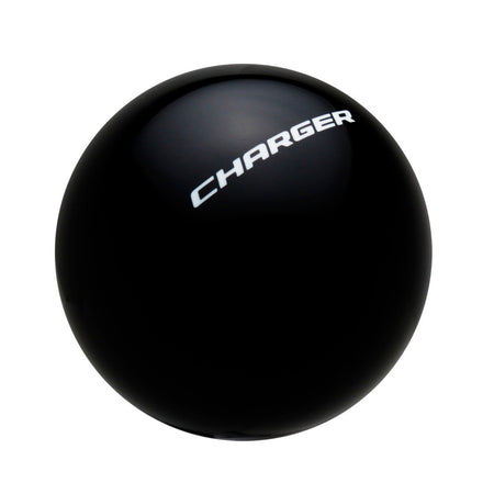 Black knob with White graphics