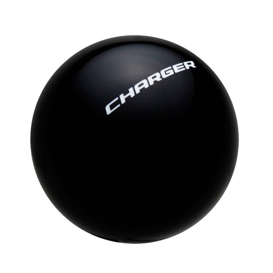 Black knob with White graphics