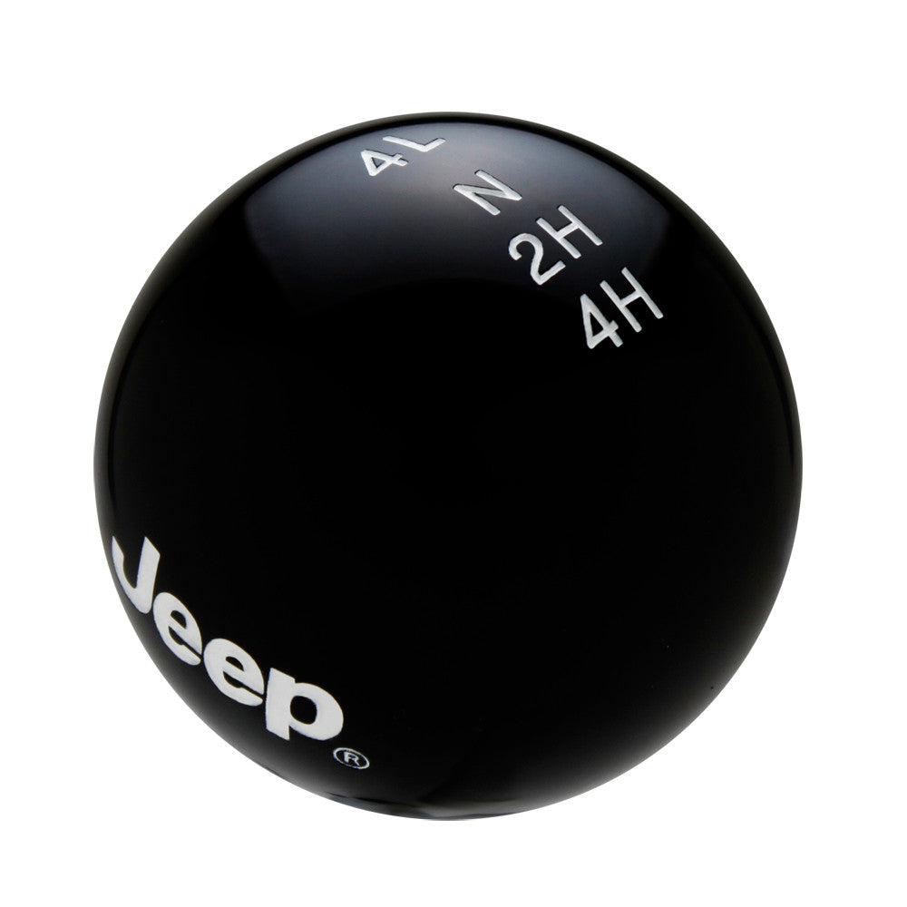 Black knob with White graphics