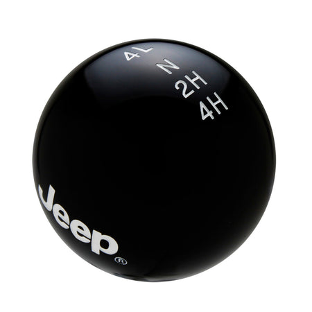 Black knob with White graphics