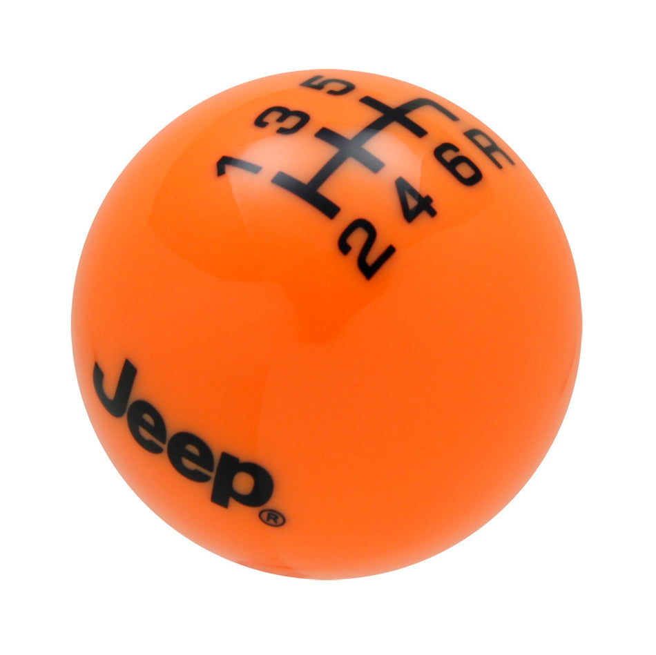Neon Orange knob with Black graphics
