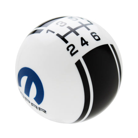 Mopar Logo Racing Stripe Shift Knob