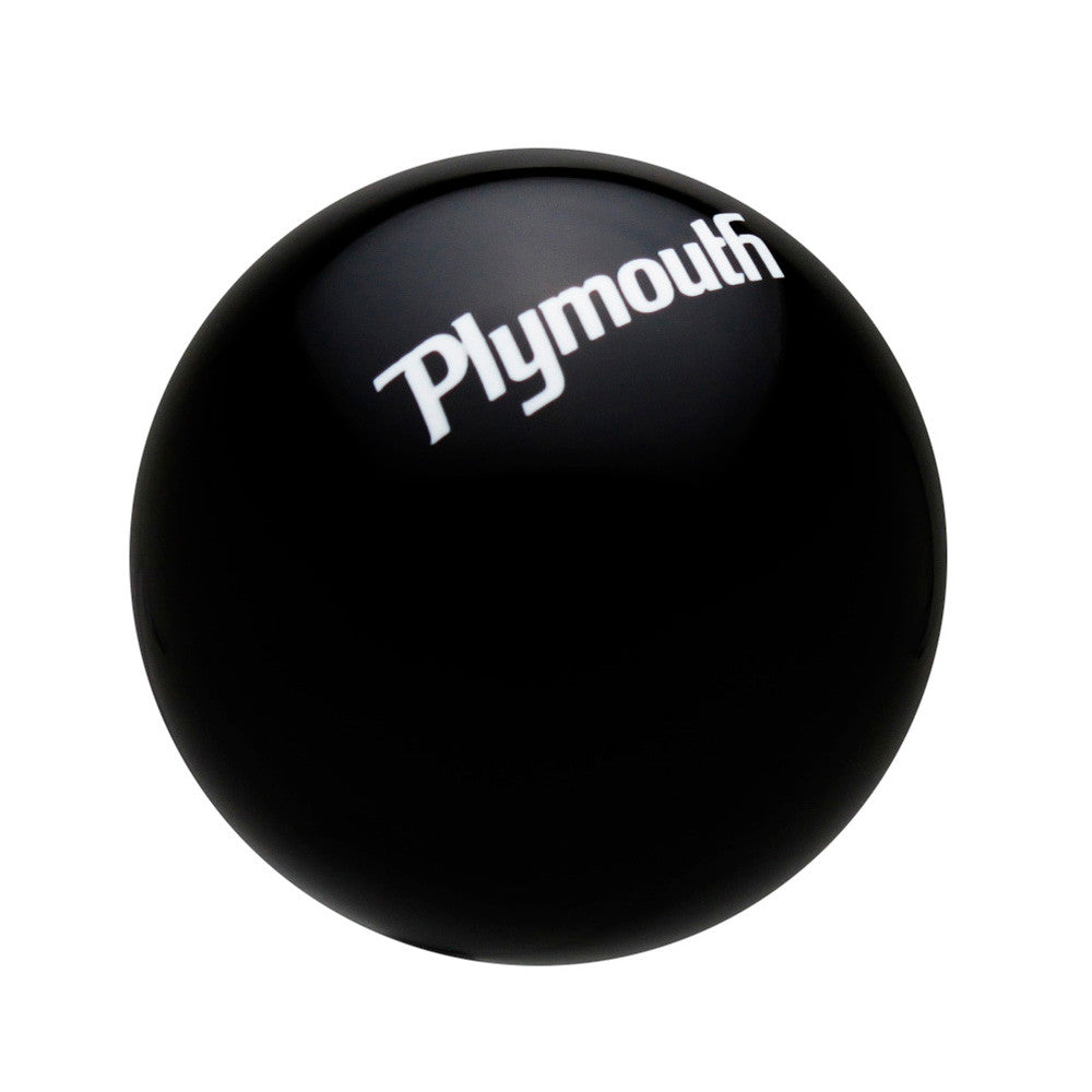 Black knob with White graphics