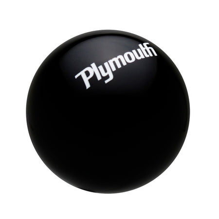 Black knob with White graphics