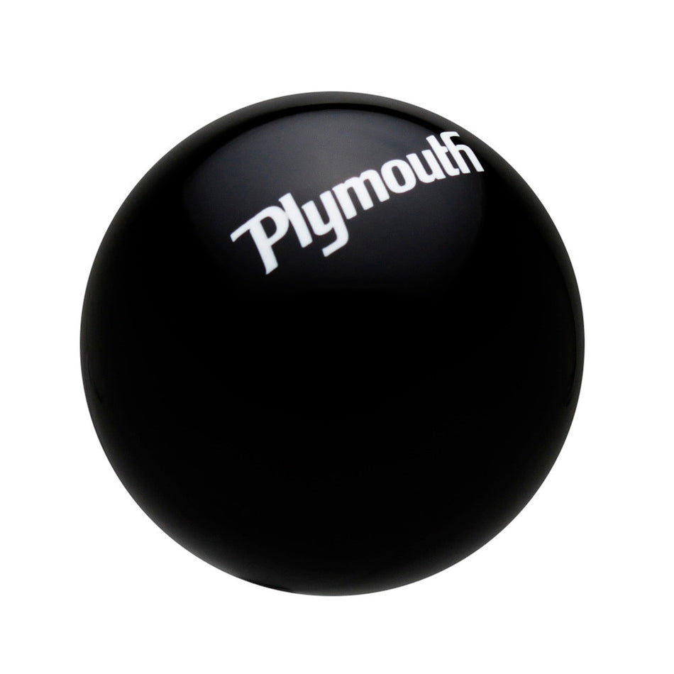 Black knob with White graphics
