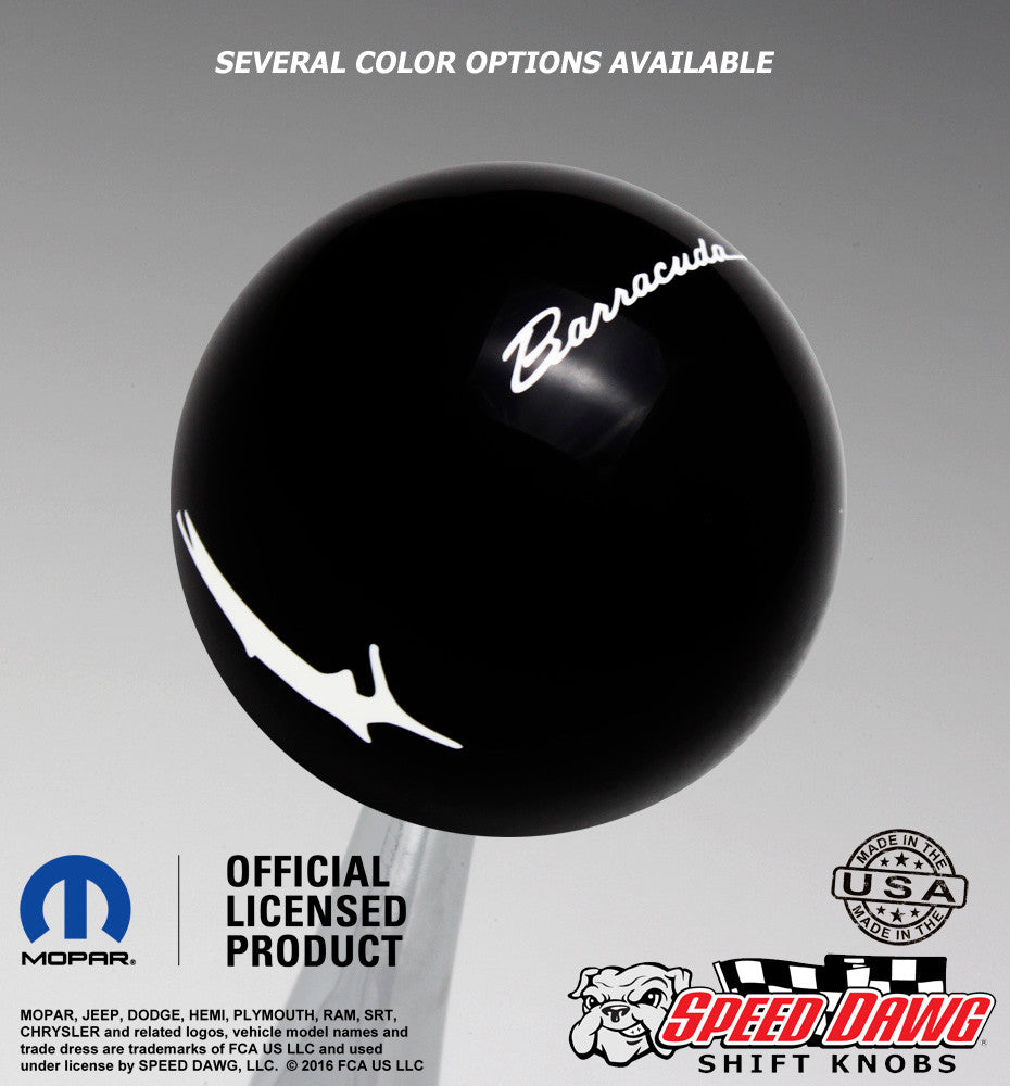 Black knob with White graphics