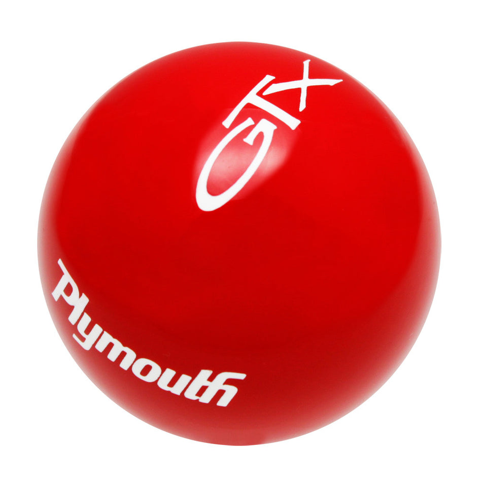 Red knob with White graphics