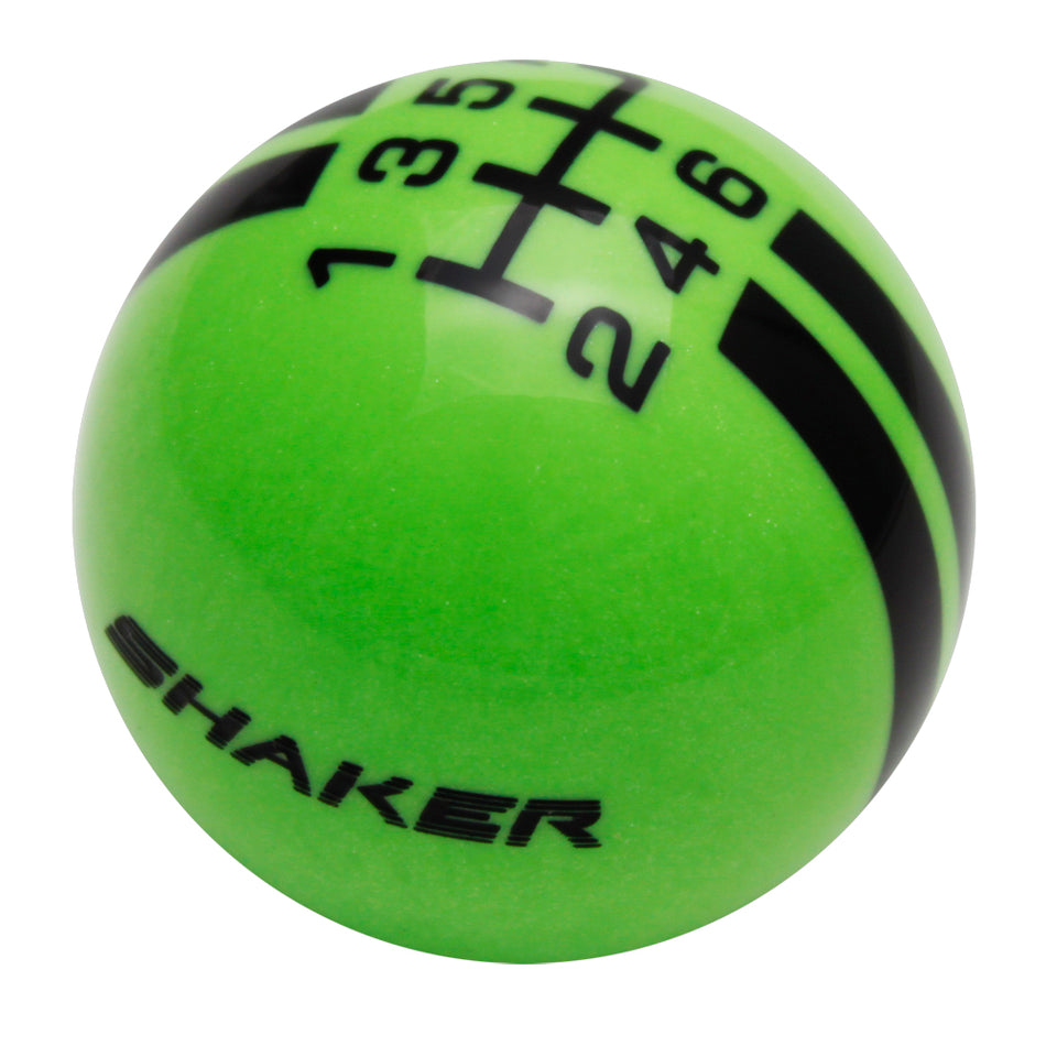 Shaker Logo Rally Stripe Shift Knob