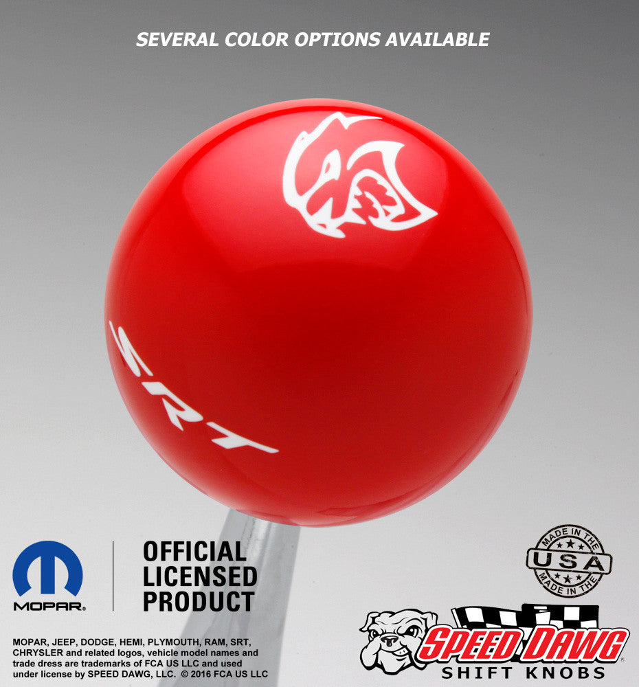Red knob with White graphics