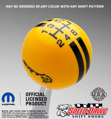 Yellow knob with Black graphics