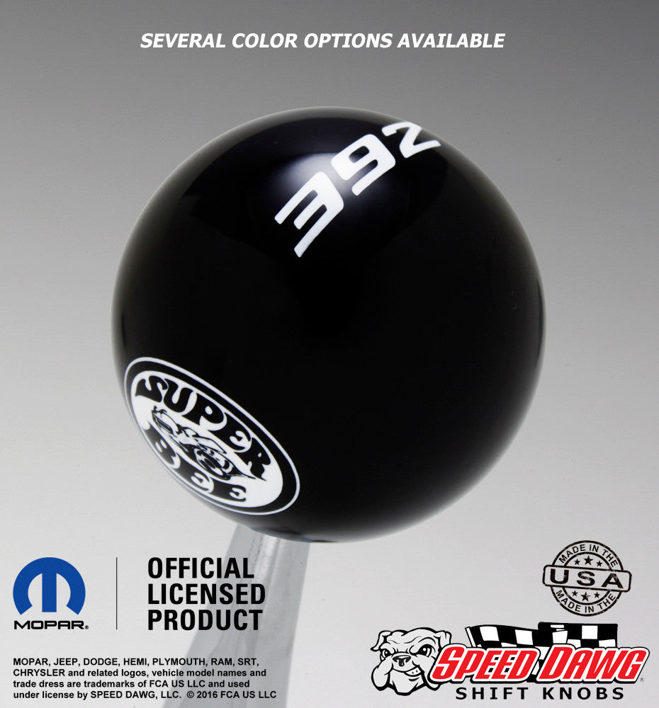 Black knob with White graphics