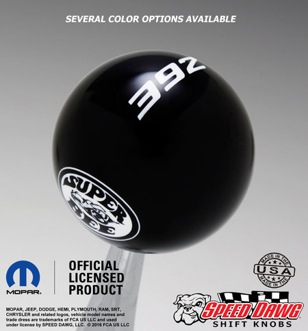 Black knob with White graphics