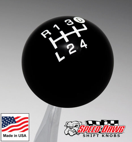 Black / White Ford F350 Truck Pro Series Shift Knob ZF6 – Speed Dawg Shift Knobs
