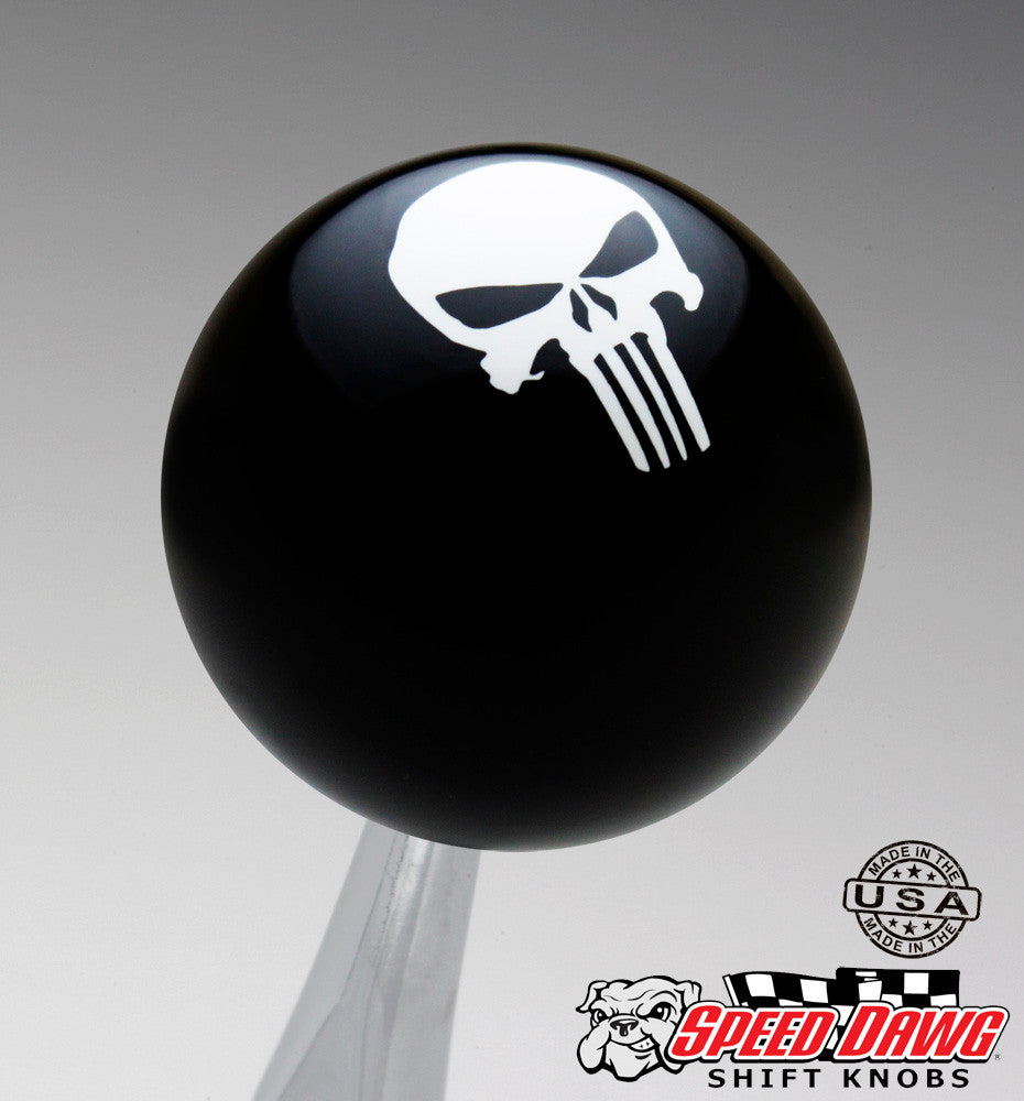 gear shift knob skull Punisher Style Skull Shift Knob