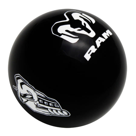 Black knob with White graphics