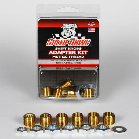 Metric Thread Shift Knob Adapter Kit - 6 Sizes
