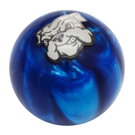 Speed Dawg Logo Emblem Blue Pearl Shift Knob
