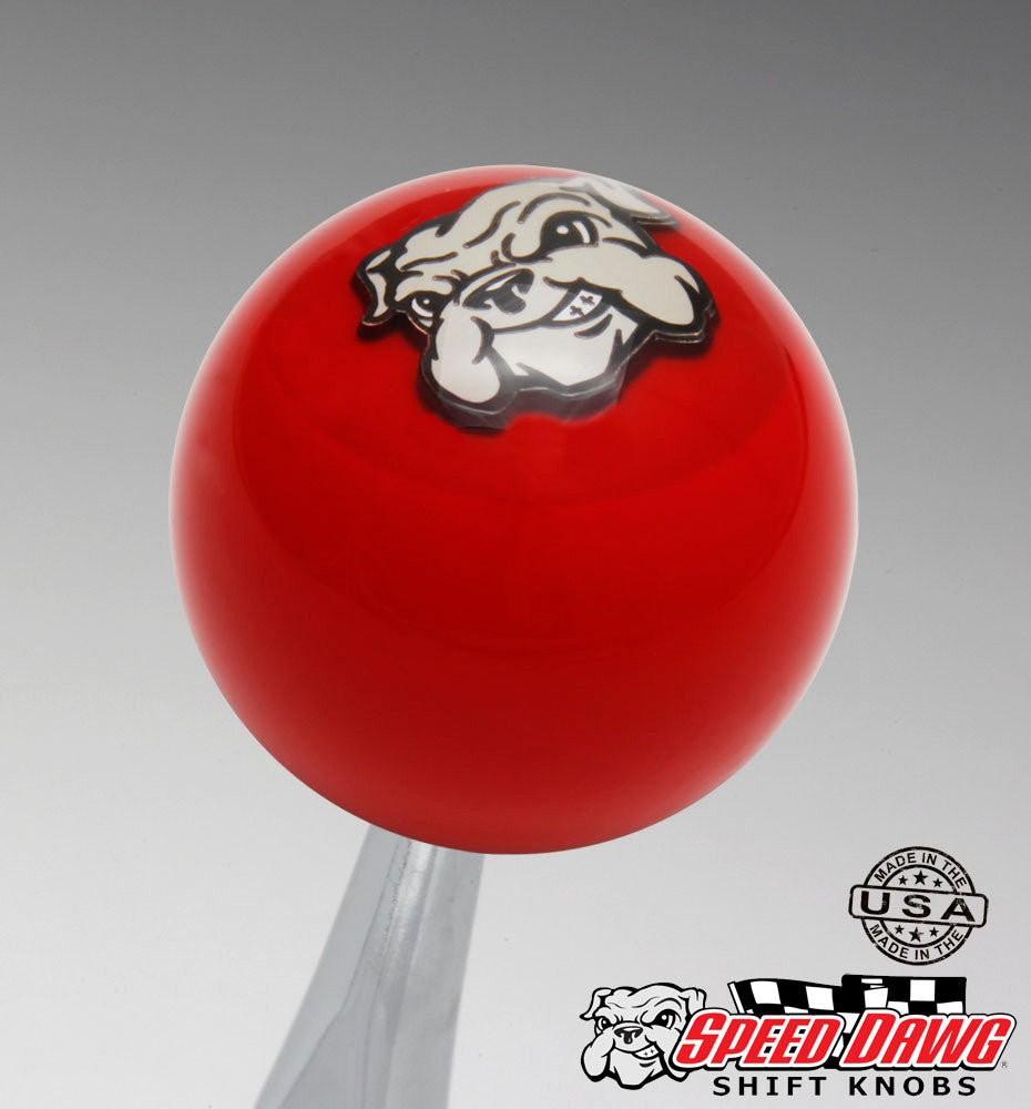 Speed Dawg Logo Emblem Red Shift Knob