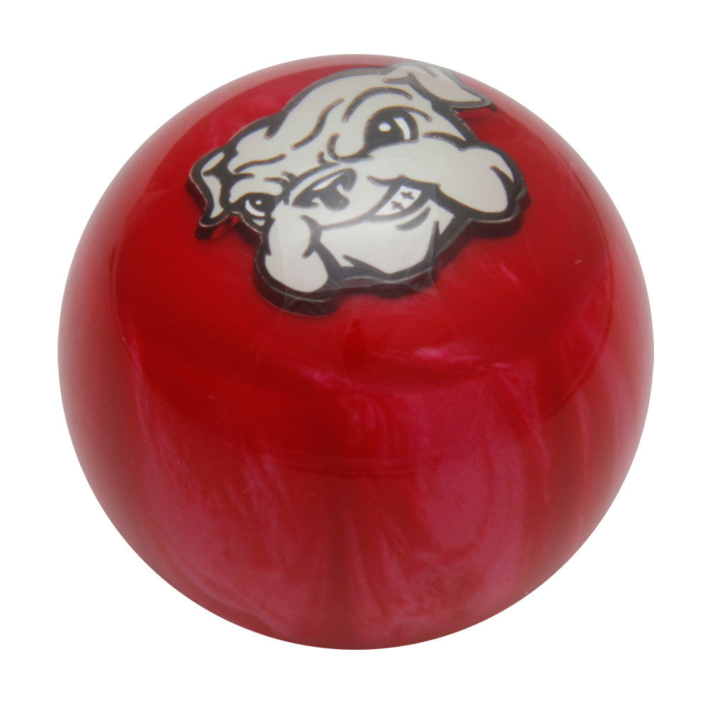 Speed Dawg Logo Emblem Red Pearl Shift Knob