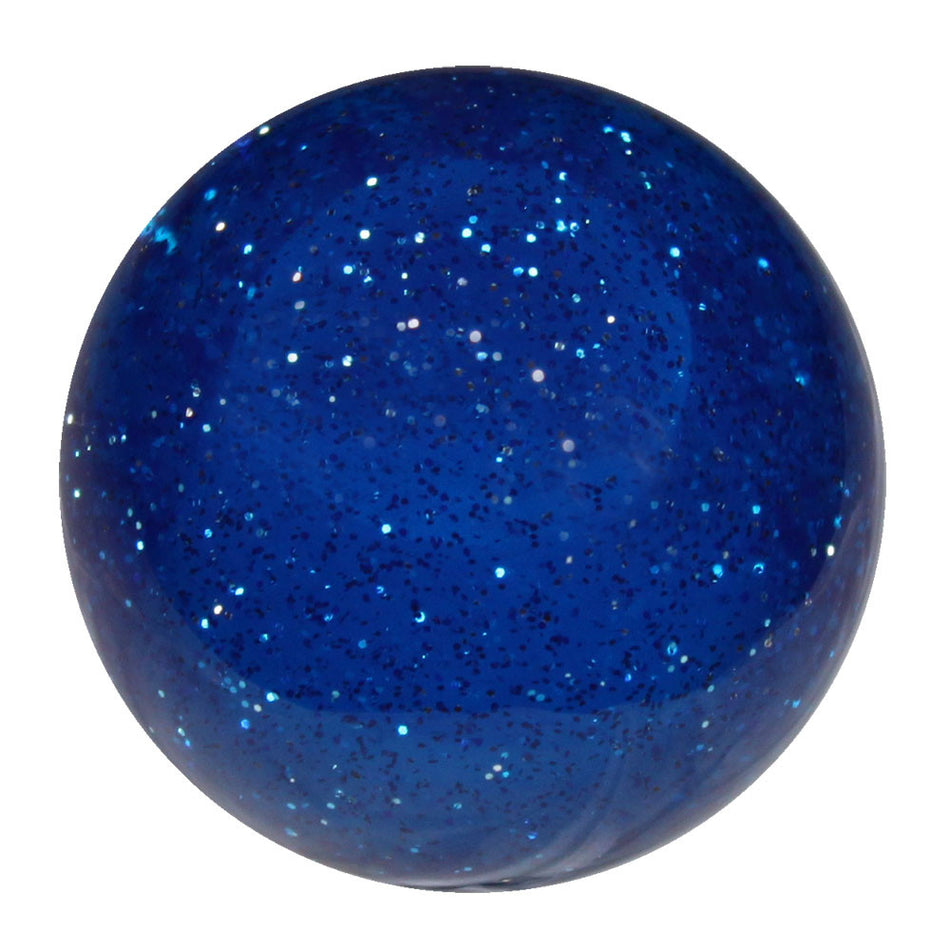 Transparent Blue Metal Flake Shift Knob