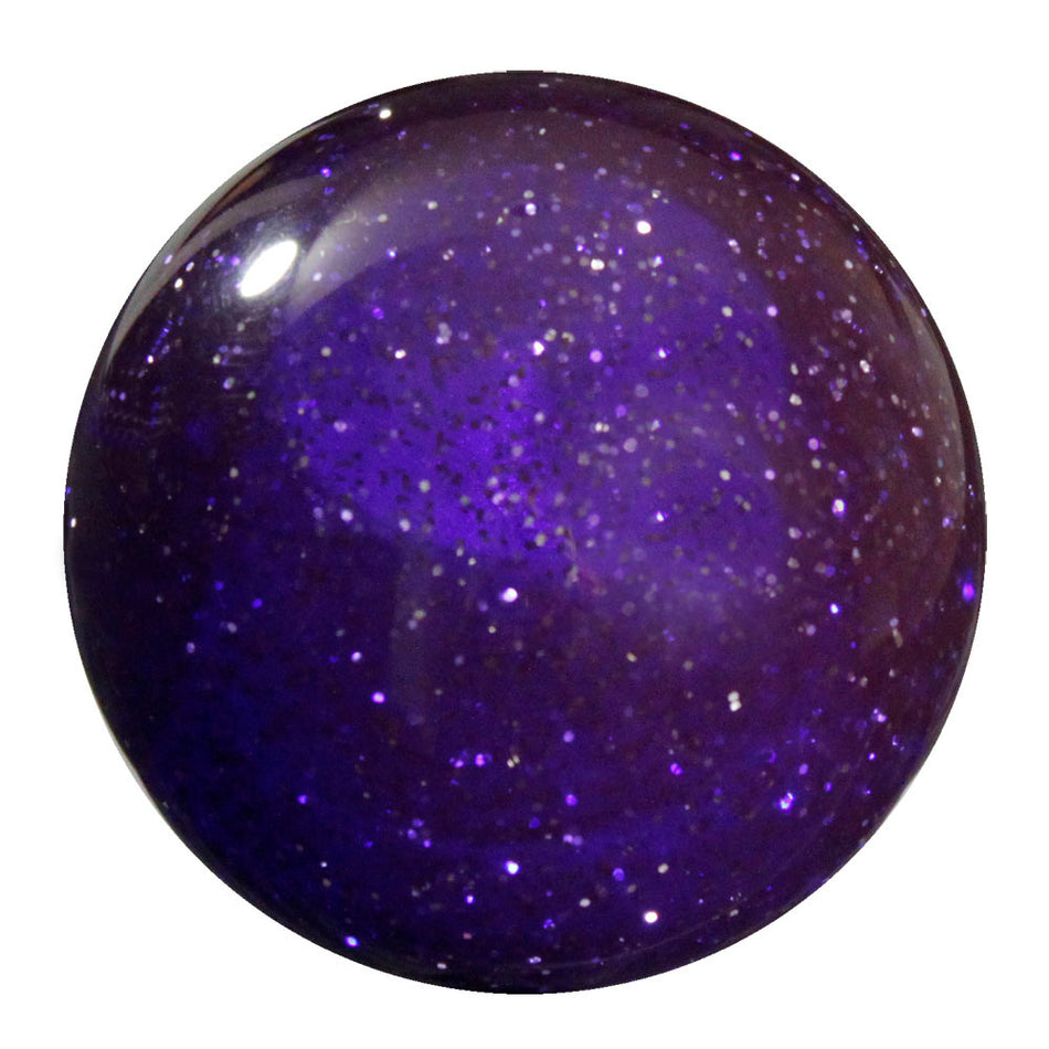 Transparent Purple Metal Flake Shift Knob