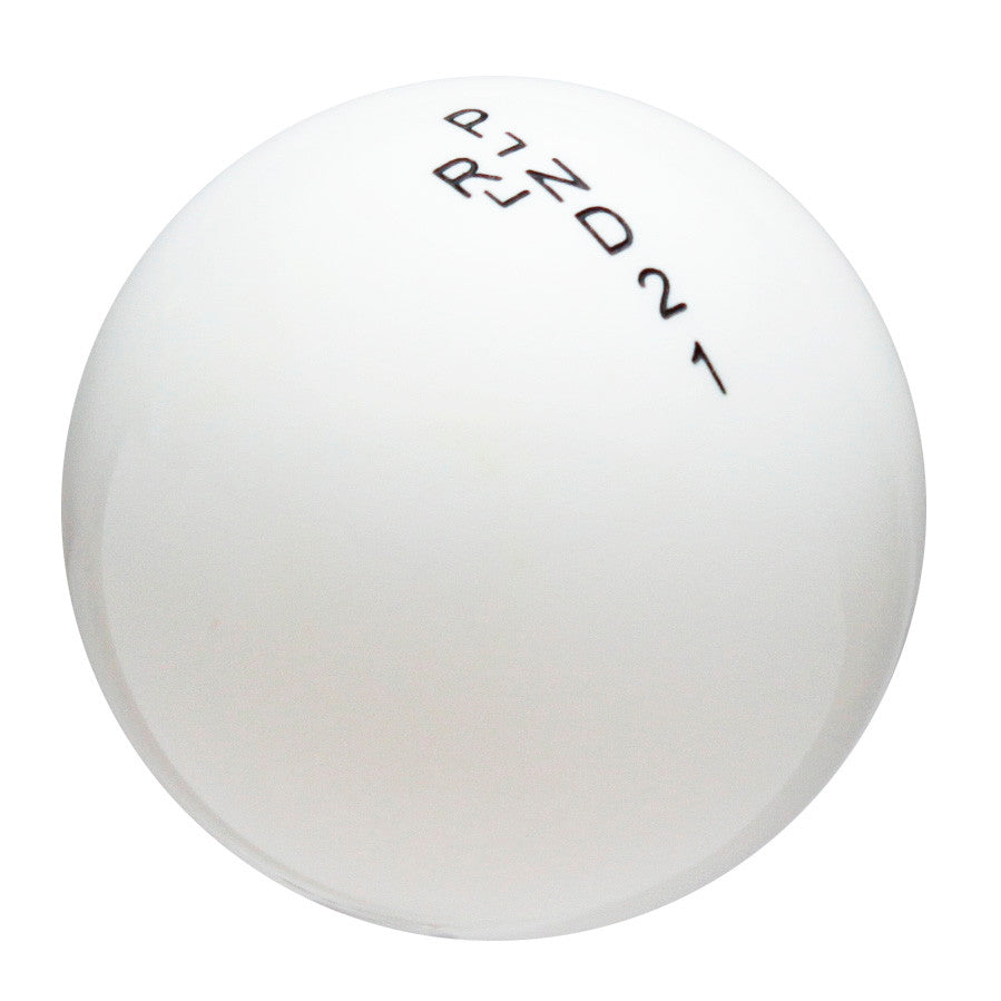 White Automatic Shift Pattern with Offset R Shift Knob