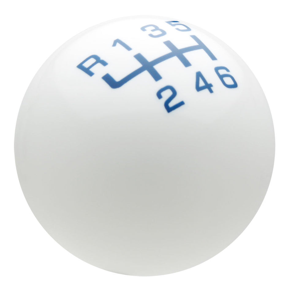 White / Dark Blue Pro Series Shift Knob